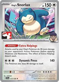Hop's Snorlax (117/159) [Prize Pack Series Cards]