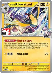 Iono's Kilowattrel (055/159) [Prize Pack Series Cards]