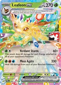 Leafeon ex - 006/131 (006/131) [Prize Pack Series Cards]