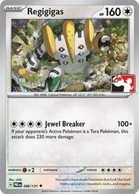 Regigigas - 086/131 (086/131) [Prize Pack Series Cards]