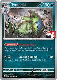 Tyranitar (095/159) [Prize Pack Series Cards]