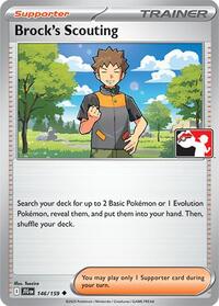 Brock's Scouting (146/159) [Prize Pack Series Cards]