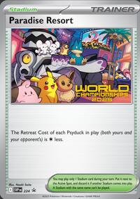 Paradise Resort (World Championships 2025) (224) [SV: Scarlet & Violet Promo Cards]