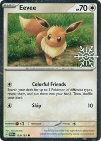 Eevee (Holiday Calendar) (133/165) [Miscellaneous Cards & Products]