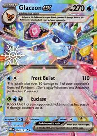 Glaceon ex (Holiday Calendar) (026/131) [SV: Prismatic Evolutions]