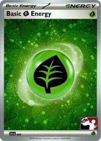 Basic Grass Energy (Cosmos Holo) (009) [Prize Pack Series Cards]