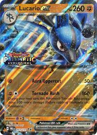 Lucario ex (Prismatic Evolutions Stamp) (051/131) [Miscellaneous Cards & Products]