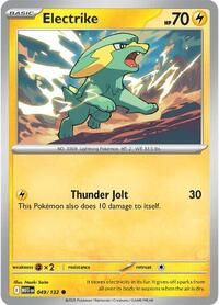 Electrike (049/132) [ME01: Mega Evolution]
