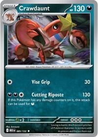 Crawdaunt (085/132) [ME01: Mega Evolution]