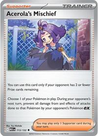 Acerola's Mischief - 113/132 (113/132) [ME01: Mega Evolution]