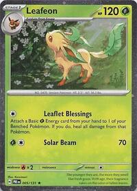 Leafeon - 005/131 (Cosmos Holo) (005/131) [Miscellaneous Cards & Products]