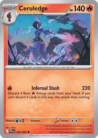 Ceruledge (020/094) [ME02: Phantasmal Flames]