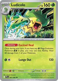 Ludicolo - 007/094 (007/094) [ME02: Phantasmal Flames]
