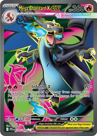 Mega Charizard X ex - 109/094 (109/094) [ME02: Phantasmal Flames]