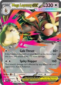 Mega Lopunny ex - 084/094 (084/094) [ME02: Phantasmal Flames]