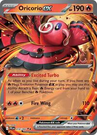 Oricorio ex - 018/094 (018/094) [ME02: Phantasmal Flames]
