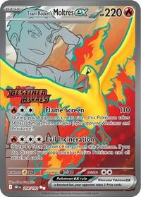 Team Rocket's Moltres ex - 208/182 (Destined Rivals Stamp) (208/182) [Miscellaneous Cards & Products]