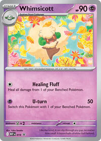 Whimsicott (Cosmos Holo) [ME: Mega Evolution Promo]