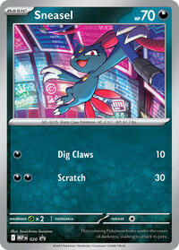 Sneasel (Cosmos Holo) [ME: Mega Evolution Promo]
