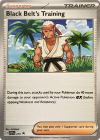 Black Belt's Training (219) [SV: Scarlet & Violet Promo Cards]