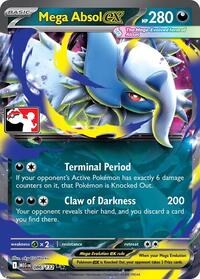 Mega Absol ex (086/132) [Prize Pack Series Cards]