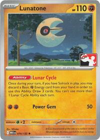 Lunatone (074/132) [Prize Pack Series Cards]