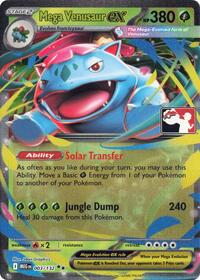 Mega Venusaur ex (003/132) [Prize Pack Series Cards]