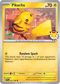 Pikachu (Pokemon Day 2026) (051/162) [Miscellaneous Cards & Products]