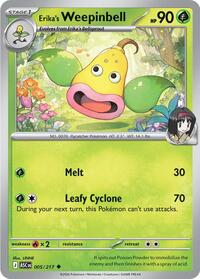 Erika's Weepinbell [ME: Ascended Heroes]