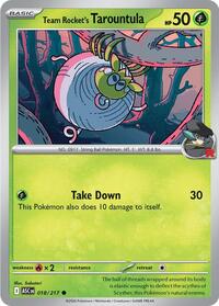 Team Rocket's Tarountula [ME: Ascended Heroes]