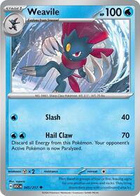Weavile - 045/217 (045/217) [ME: Ascended Heroes]