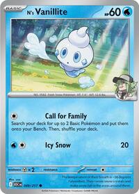 N's Vanillite [ME: Ascended Heroes]