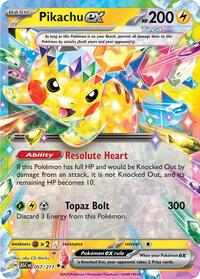 Pikachu ex - 057/217 [ME: Ascended Heroes]