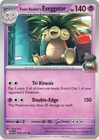 Team Rocket's Exeggutor [ME: Ascended Heroes]