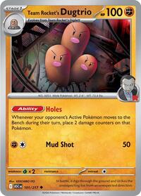 Team Rocket's Dugtrio - 101/217 (101/217) [ME: Ascended Heroes]