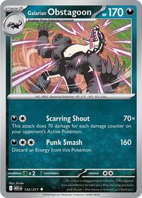 Galarian Obstagoon - 132/217 [ME: Ascended Heroes]