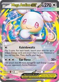 Mega Audino ex - 172/217 (172/217) [ME: Ascended Heroes]