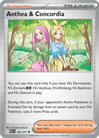 Anthea & Concordia - 182/217 (182/217) [ME: Ascended Heroes]