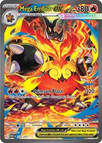 Mega Emboar ex - 273/217 (273/217) [ME: Ascended Heroes]