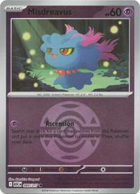 Misdreavus - 085/217 (Dusk Ball) [ME: Ascended Heroes]