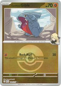 Cynthia's Gible (Poke Ball) [ME: Ascended Heroes]