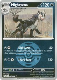 Mightyena - 129/217 (Dusk Ball) [ME: Ascended Heroes]