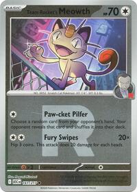 Team Rocket's Meowth (Team Rocket) [ME: Ascended Heroes]