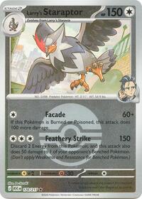 Larry's Staraptor - 170/217 (Poke Ball) [ME: Ascended Heroes]