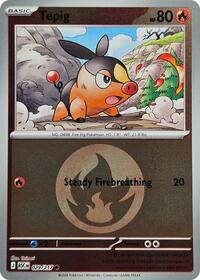 Tepig (Energy Symbol Pattern) [ME: Ascended Heroes]