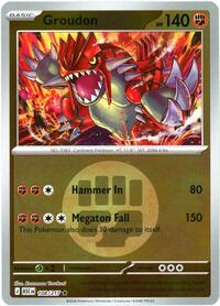 Groudon (Energy Symbol Pattern) [ME: Ascended Heroes]