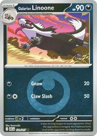 Galarian Linoone (Energy Symbol Pattern) [ME: Ascended Heroes]