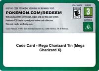 Code Card - Mega Charizard Tin (Mega Charizard X) [Miscellaneous Cards & Products]
