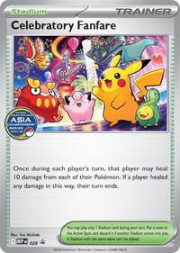 Celebratory Fanfare (Asia Championship Series 24-25) [ME: Mega Evolution Promo]