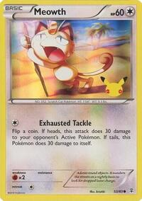 Meowth - 53/83 (20th Anniversary) (053/083) [Miscellaneous Cards & Products]